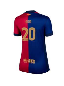 Billige Barcelona Dani Olmo #20 Hjemmedrakt Dame 2024-25 Kortermet